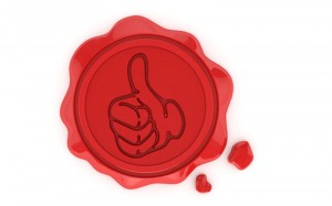 Quelle: briefsiegel_daumen_hoch © fotomek - Fotolia.com