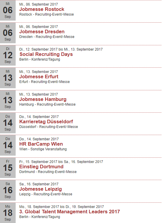 Eventkalender auf Rekrutierungserfolg.de September 2017 (1)