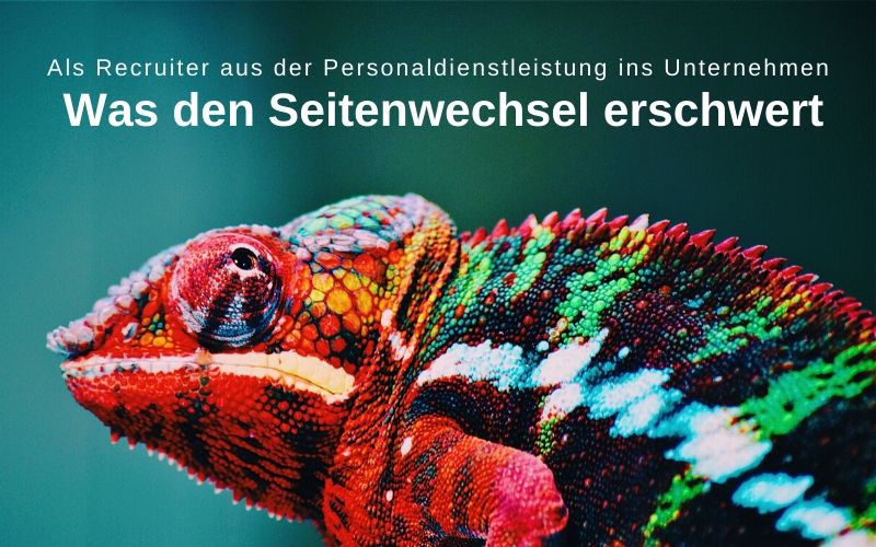 Seitewechsel Recruiter aus Personaldienstleistung