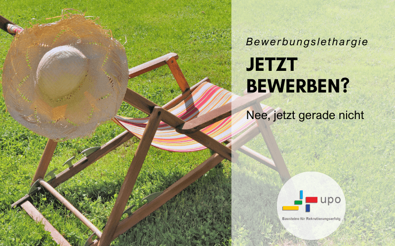 Bewerbungslethargie