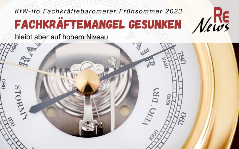 KfW-ifo-Fachkräftebarometer Frühsommer 2023