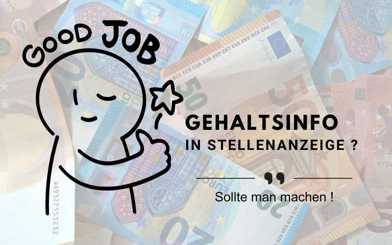 Sommerinterview Jobbörsen Gehaltsinfo in Stellenanzeigen
