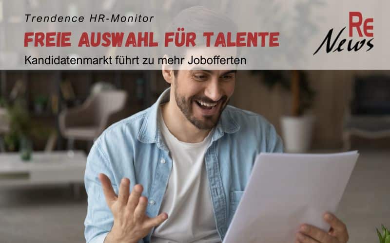 Trendence HR Monitor - Beschäftigte erhalten mehr Jobofferten