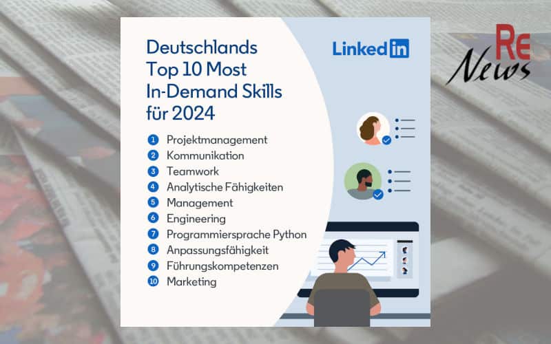Most In-Demand Skills 2024 Deutschland - LinkedIn Studie