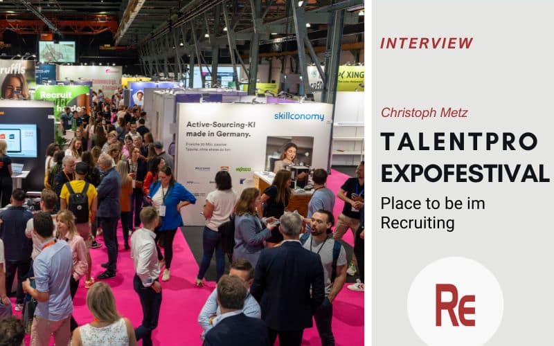 Business Talk mit Christoph Metz zum TALENTpro Expofestival 2025