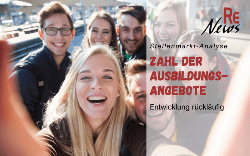 RE News Ausbildungsplatzangebot - Auswertung von Index-Research