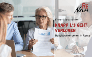 Deutliche Lücke: 13,4 Mio. Erwerbspersonen erreichen in nächsten 15 Jahren Rentenalter