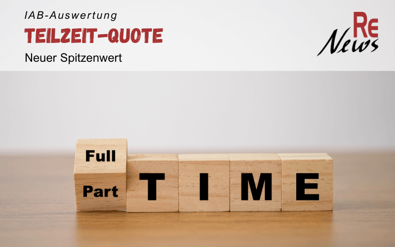 Teilzeit zunehmend gefragt – Quote erstmals über 40 Prozent