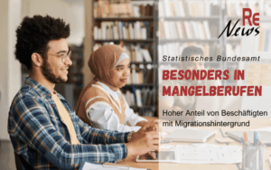 In vielen Mangelberufen überdurchschnittlich viele Beschäftigte mit Migrationshintergrund