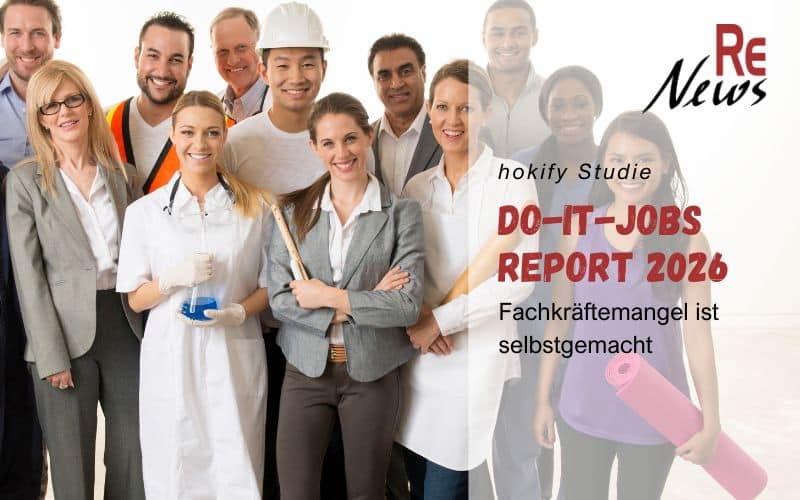 Fachkräftemangel ist selbstgemacht – hokify Studie Do-it-Jobs Report 2026
