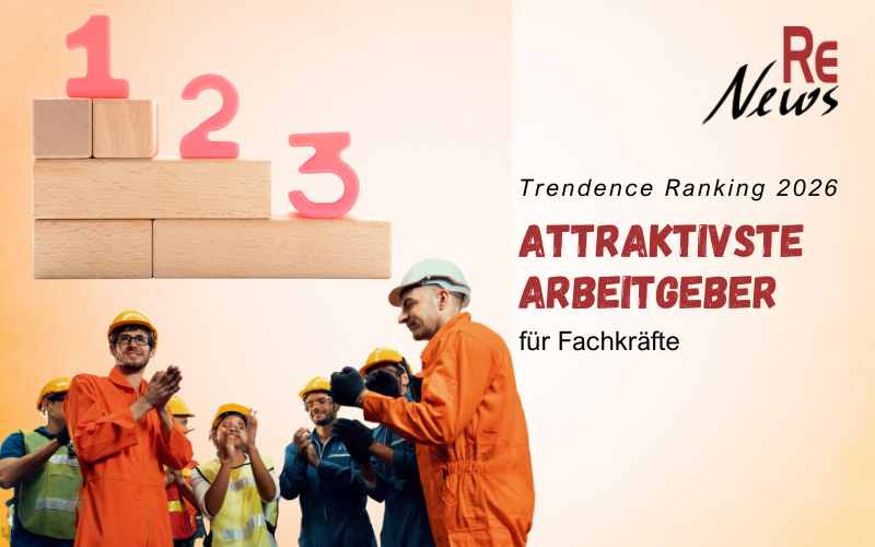 Trendence Ranking 2026: die attraktivsten Arbeitgeber für Fachkräfte