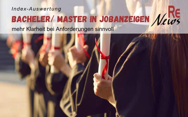 Bachelor und Master in Stellenanzeigen – Index Research