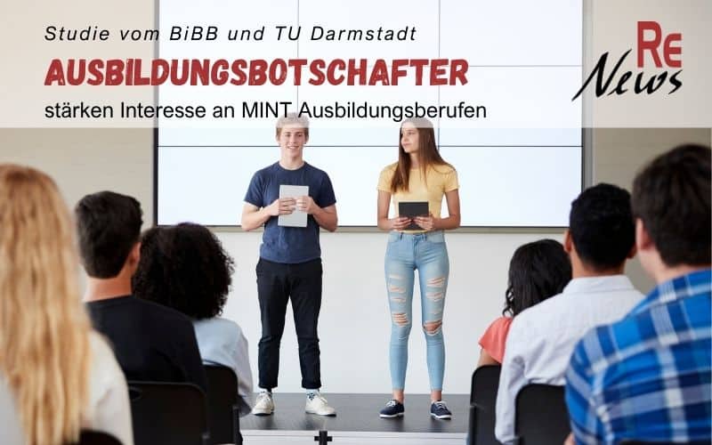 Ausbildungsbotschafter zeigen Wirkung – Studie vom BiBB und TU Darmstadt